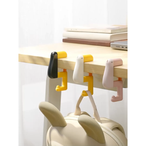 Có Thể Điều Chỉnh Hình Vịt Móc Kawaii Có Thể Tháo Rời Để Bàn Bên Móc Treo Túi Xách Di Động Giá Đỡ -NIEVE