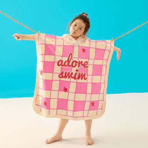 Hooded Wearable Quick-Dry Large Beach Towel