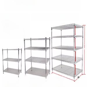 Kitchen Multi-layer Storage Rack Stand Home Garden Succulent Plant Shelf Utensils Storage Organizer Carbon Steel Floor-standing