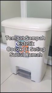 Tempat Sampah Injakan Geo Enzo 24L 35L & Desain Ergonomis