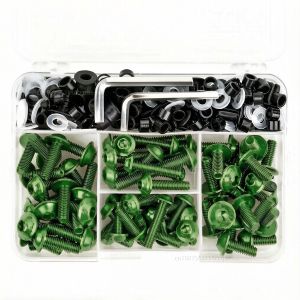 195pcs Motorcycle Fairing Bolts Body Screws Nuts For HONDA CRF300L CRF250L CRF 230 450L CRF250F 250 450 R/X 150 300L Kit CNC Set