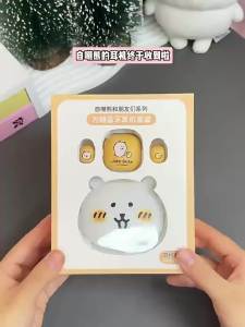 Bandai | Tai Nghe Bluetooth Không Dây Mini Joke Bear 2026 Mới Với Hộp Đựng Chống Ồn Di Động Quà Tặng Anime Dành Cho Người Lớn Nam Nữ Đều Dùng Được