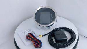 Car Boat Digital Multifunction GPS Speedometer 85mm Odometer Trip Tachometer Fuel Voltmeter Water Temp Oil Press