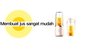 2023 Terbaru Juicer Blender Portable 6 Pisau Juicer Cup Pembuat Jus Elektrik 2400mah Rechargeable Mini Mixer Ice Crusher 400ml