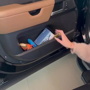SEAMETAL 3pcs Car Storage Box Partition Adjustable Car Door Storage Slot Divider Compartment Car Organizer Partition Accessories