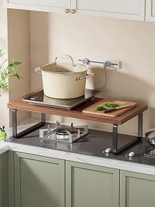 Kitchen Multifunction Wooden Storage Rack