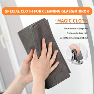 Kitchen Dish Towel Rag Non-stick Oil Double-layer Dish Washing Cloth Kitchen Cleaning Wipes Soft Wiping Cloth