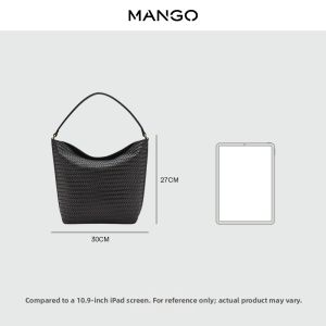 Mango | Versatile Commuter Woven Tote Bag