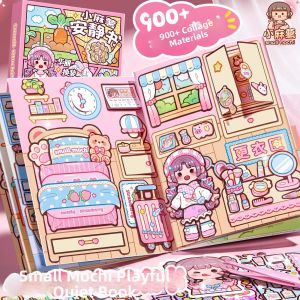 DIY No-Cut Quiet Book Ancient Style Deluxe 3D Puzzle