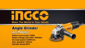 Máy mài góc INGCO  công suất 750W/900W cốt mài M10 kèm theo 1 tay cầm phụ Thiết kế tay cầm chắc chắn chống trơn trượt đảm bảo an toàn tuyệt đối trong công việc