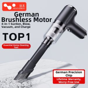 HELLOLEIBOO | Portable Dust Cleaning Gun High Power Small Desktop Vacuum