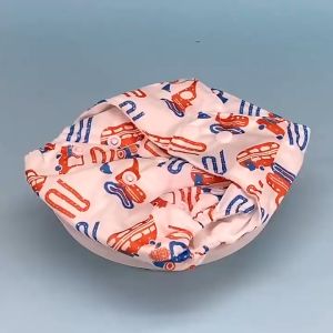 Baby Organic Diaper Cloth Printed Snap Reusable Newborn Diapers for 0-1 Year Old MY296