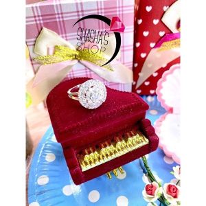 nhẫn thời trang cao cấp lấp lánh chíu sáng sang trọng