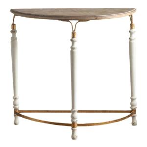Vintage Decorative Half Round Table