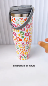 Tempflask Tumbler 900ml - hot and cold  Resistant 24 Hours Anti Spill 2in1 Design & Vacuum，Christmas Gifts Guide