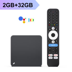 RockTek G2S UHD Google TV Box Netflix Google Certified 2GB 32GB S905X5M-J Support Dolby Atmos Vision Wifi6 BT5.2 AndroidTV Box