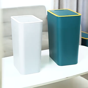 10L Portable Dustbin Kitchen With Cover Rubbish Bin Toilet Dustbin Kitchen Pedal rubbish Bin With Cover Garbage Bin 垃圾桶臥室廚房