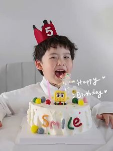 【Art Living】 Kids Birthday Hat Red Number Felt Birthday Party Hat Kids Birthday Decoration Props 红色数字生日帽子毛毡皇冠帽儿童周岁生日拍照道具