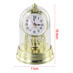 Vintage Clock European Style Antique Clock Retro Style Table Clock with Pendulum and Chime Antique Vintage Design