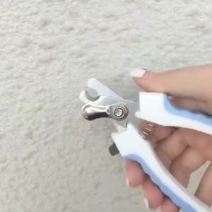 Professional Pet Nail Clippers with Safety Guard To Prevent Overcutting Includes Nail File Sharp Blade for Dogs Cats Grooming