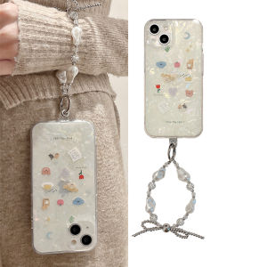 Cute Cartoon Girl Bracelet Compatible with Huawei Enjoy 70Pro Honor 50Plus 60X Play 80/40 Imagine 20Pro Shell Pattern Silicone Protective Case