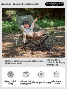 NatureHike | Ghế Du Lịch Cắm Trại Cá Nhân Có Lưới Điều Chỉnh Được Gập Gọn