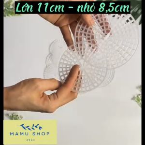 Vỉ nén dưa cà kiệu (5 cái) vỉ nén thực phẩm nhựa lớn nhỏ Mamu shop Kích Thước Vỉ Nén 8,5Cm Và 11Cm Chất Liệu Nhựa Dai Dễ Dàng Sử Dụng - Lazada