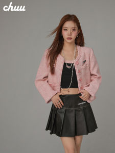 Chuu Knitted Long Sleeve Womens Jacket New Fall Season Button Pocket Design Casual Comfortable Style Fashion Outerwear