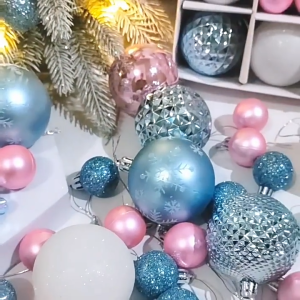 Christmas Ball Ornaments Christmas TreeBalls Xmas Hanging Tree Pendant NewYear Home Part Decor