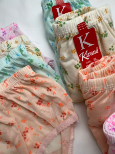 6PCS celana dalam wanita motif bunga dewasa harga murah bahan katun size M L XL XXL