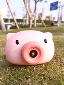 Mainan Anak Bubble Camera Elektrik Kamera Gelembung Sabun