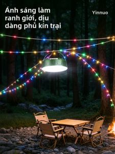 YINNUO | Đèn Lều Dùng Năng Lượng Mặt Trời Dài Đời