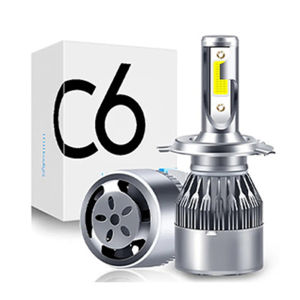 C6 H11 H4 Hi/Lo Beam H1 H7 COB LED H11 HB3 9005 HB4 9006 Car Headlight Bulbs LED Car Fog Light 12V 7200LM Auto Headlamps