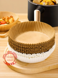 Air Fryer Oven Compatible Heat Resistant Grease Absorbing Baking Paper