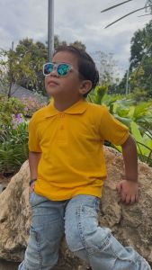 Unique OS Kids Polo Premium Quality Cotton T-Shirt Boy/Girl 3-14 Years Astronaut 1