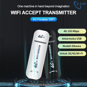 V.TOP Modem WIFI 4g All Operator 150 Mbps Modem Mifi 4G LTE Modem WIFI Travel USB Mobile WIFI Support 10 Devices
