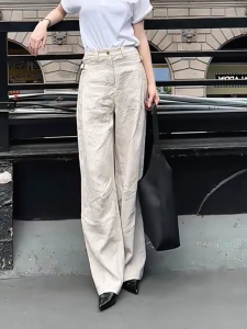 MANMI | Apricot Fashion Leisure Pants