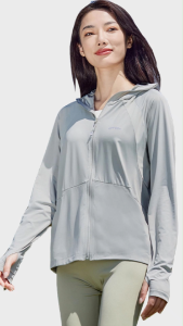 Áo Chống Nắng Nữ Dáng Ngắn ICE TEXT Cao Cấp Chống Nắng UV đạt UPF50+ DCN08