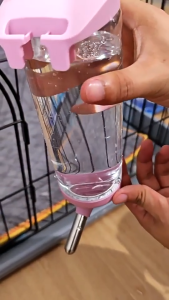2nd Generation Portable Hamster/Dog/Cat/Rabbit Drinking Bottle Pet Automatic Slow Water Dispenser