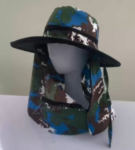 หมวกลายพราง หมวกกันแดด มีซิปรูดข้าง ใส่ได้ทั้งหญิง/ชาย พร้อมส่ง คละสีคละลาย