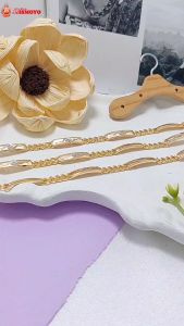 Gelang Emas Rantai Plat 4 J5 Ismoyo