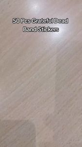 50PCS GRATEFUL DEAD band Vinyl Decal graffiti STICKERS bomb for laptop fridge luggage & etc