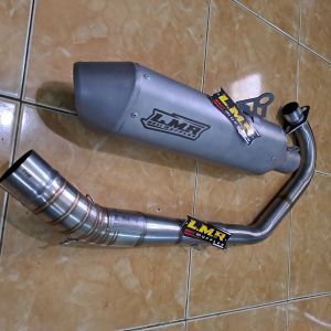 Knalpot copy KTM original LMR leher 38 ful inlet 50