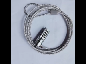 1.2M Anti-Theft Laptop Cable Lock 4 Digital Password Computer Lock Zinc Alloy Computer Security Lock