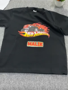 Kaos Hotwheels Anak Mobil Hot Wheels Red Fire - Baju Distro Anak 0-10 Tahun - Atasan Kids