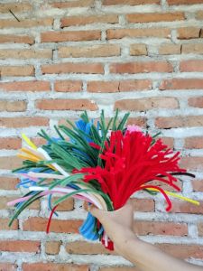 100 pcs kawat bulu mercy premium/pipe cleaner/kawat bulu mercy polos pipe cleaner craft/mainan sensory pipe cleaner/DIY kerajinan tangan