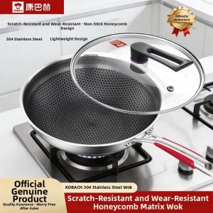 KOBACH | Non-stick Fry Pan 304 Stainless Steel