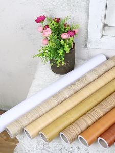 XIANXIANWUFANG | Self-Adhesive Waterproof Wood Grain Sticker Wallpaper