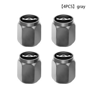 4PCS Car Wheel Tire Valve Stem Covers Cap Decoration Accessories For Chery Fulwin QQ Tiggo 3 5 T11 A1 A3 A5 Amulet M11 Eastar
