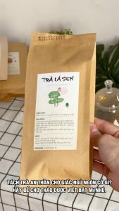 Trà lá sen túi lọc bịch 30 túi x 3g đậm vị trà thơm ngon dễ uống tốt cho sức khoẻ